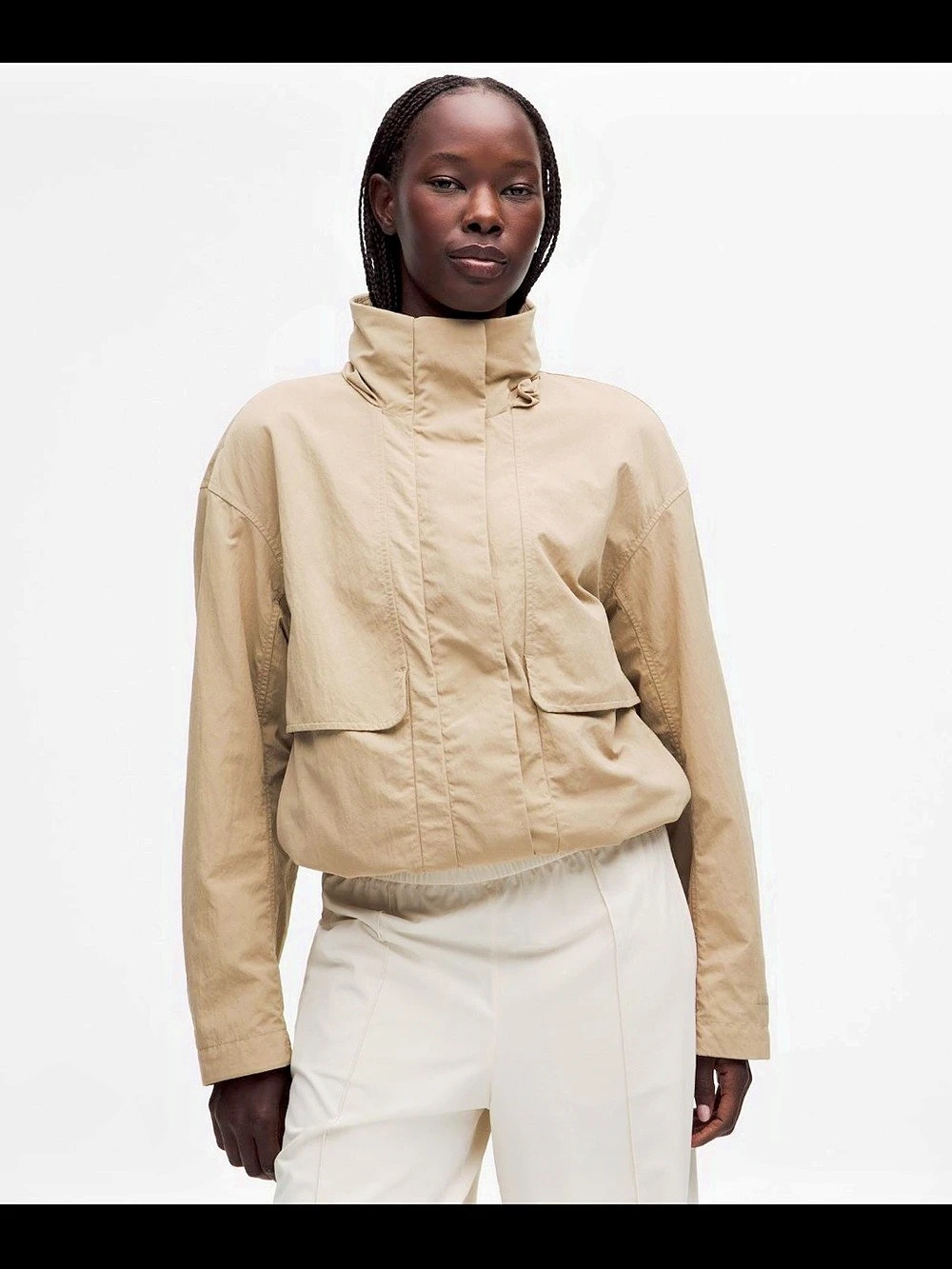 Women's Utility Jacket in Beige Like New
